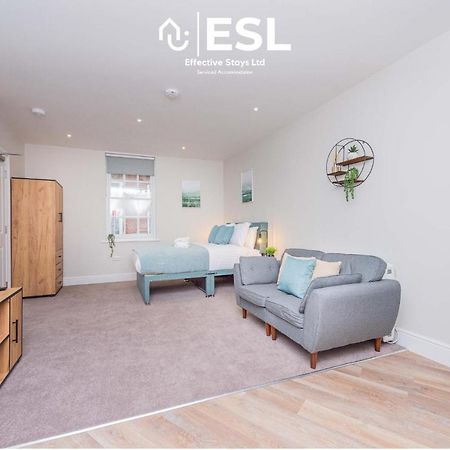 Studio 2, Second Floor Town Centre Apartment 什鲁斯伯里 外观 照片